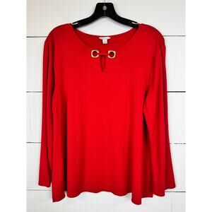 Cato Long Sleeve Blouse Women's Size Large